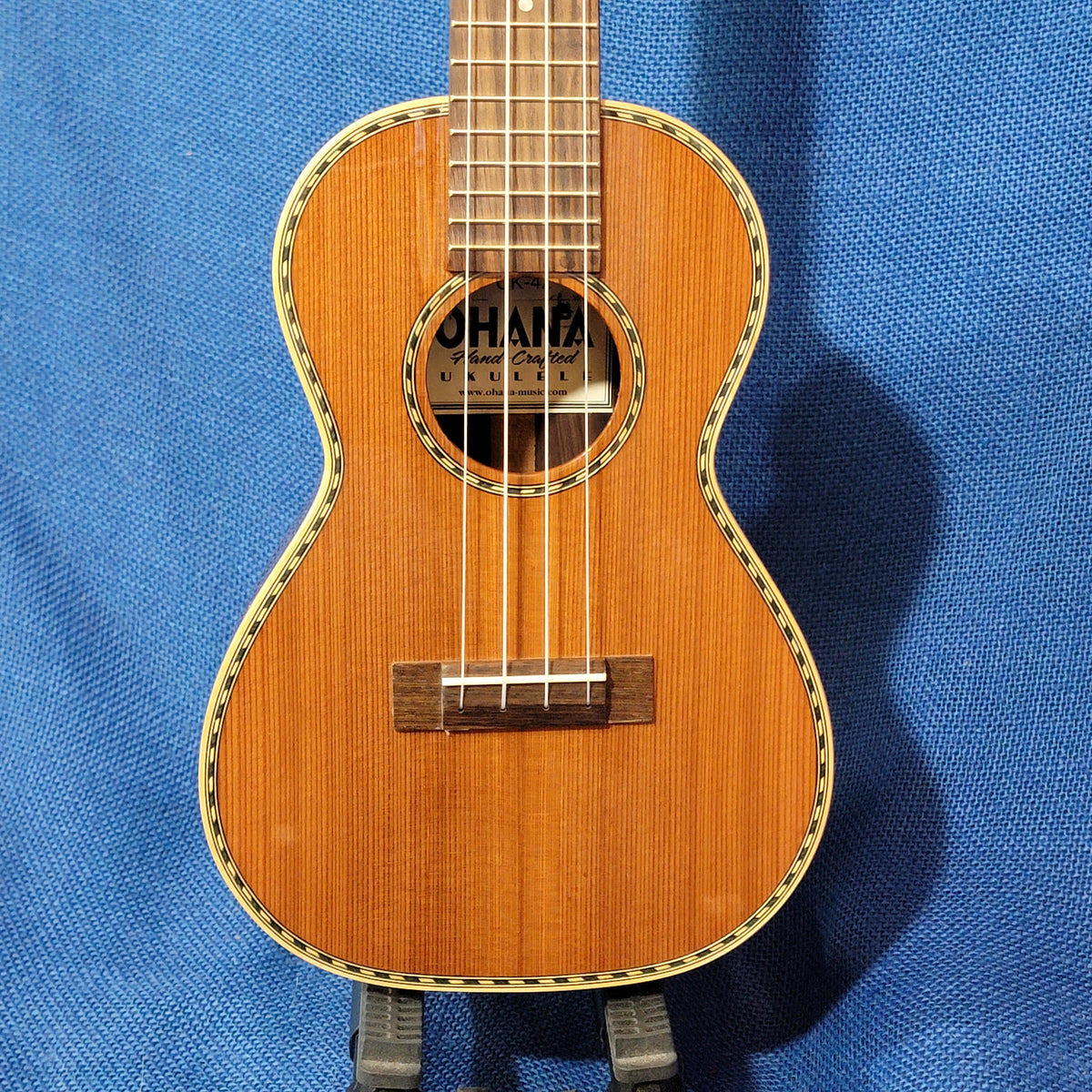 Ohana Concert CK-42 Blem All Solid Sinker Redwood / Rosewood