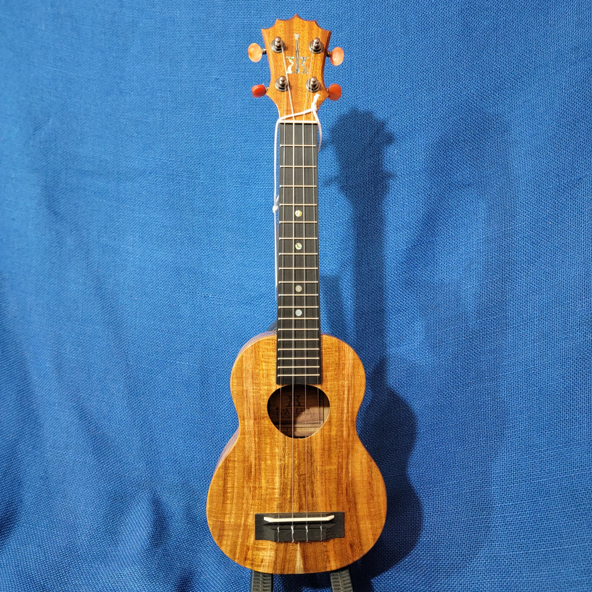 Ukulele 2個セット+ サポート KoAloha Super Soprano Long Neck Solid Koa KSM-02 Made in