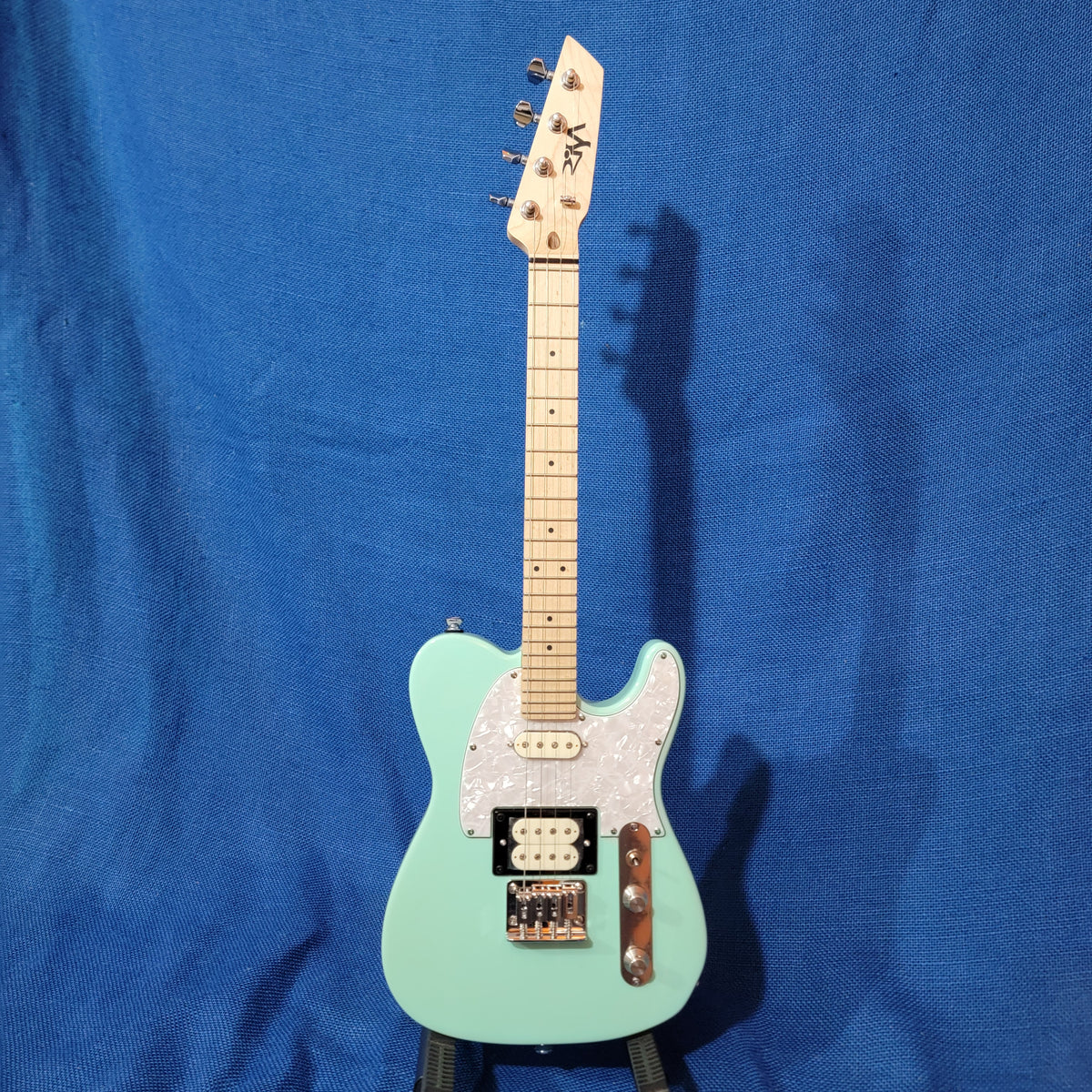 その他 Yourelia Risa Tenor TE Tele Style Seafoam Solid Body Steel String Electric