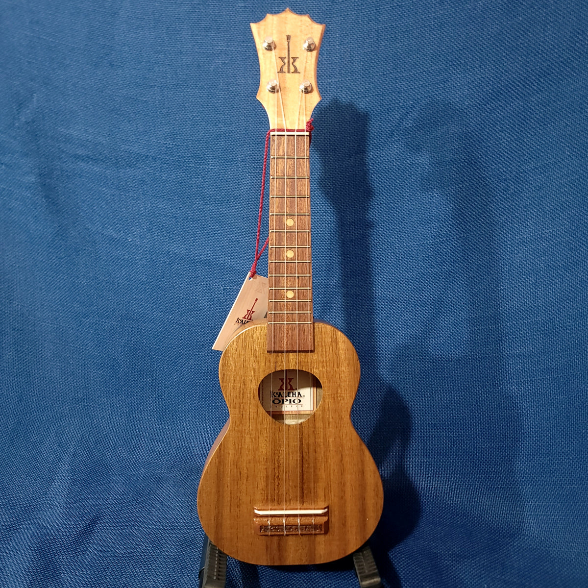 KoAloha Opio Soprano All Solid Acacia KSO-10 Ukulele w/ Bag h690