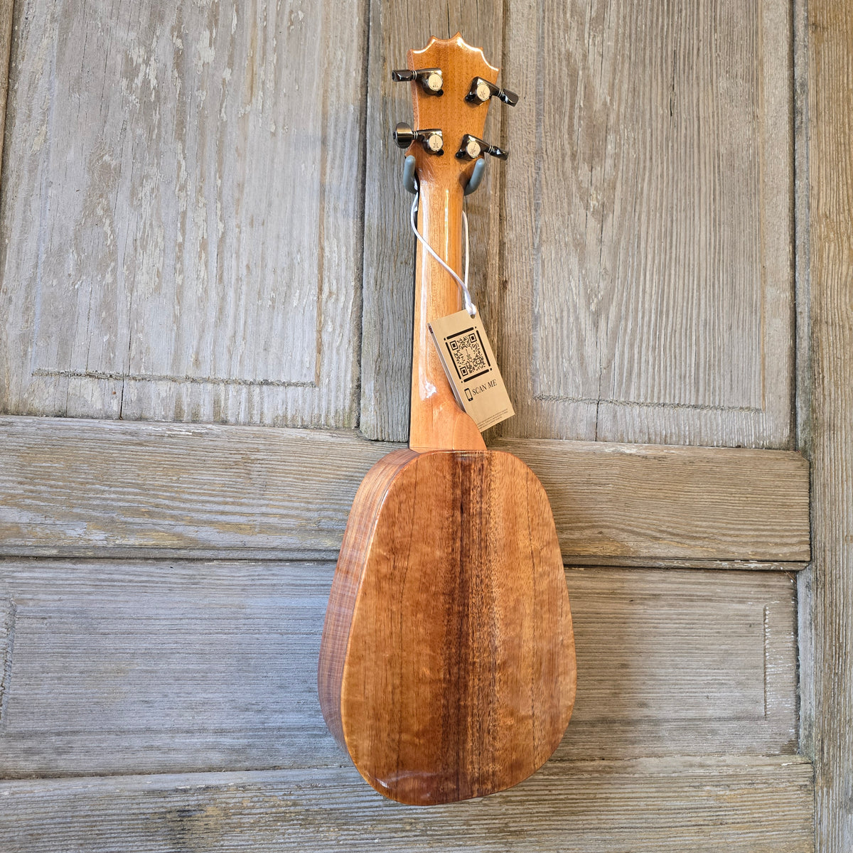 KoAloha Soprano Pineapple Solid Koa KSM-01 Made in Hawaii Ukulele