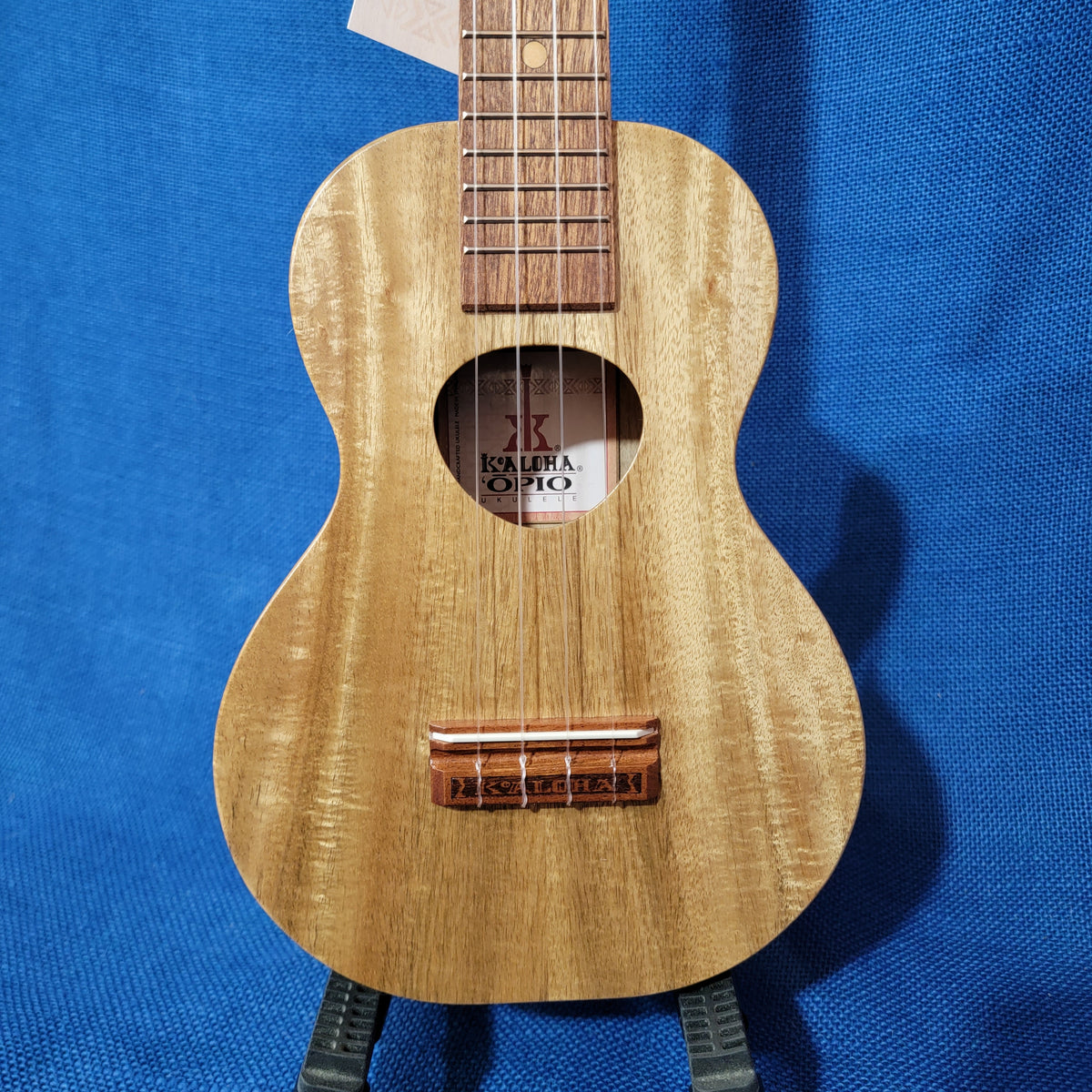 KoAloha Opio Concert All Solid Acacia KCO-10 Ukulele w/ Bag S946