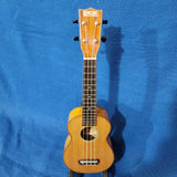 Makai Soprano LK-80W Solid Cedar Top / Laminate Willow Ukulele i223