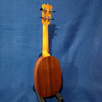 Ohana Soprano Pineapple PK-25G All Solid Mahogany Ukulele p210