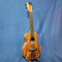 Ohana Custom Shop Tenor Made In America TK-2 All Solid Koa Ukulele with Hard Case P235