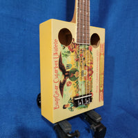 Liquidation: BugsGear Concert Cigar Box Laminate Unique Prototype Ukulele