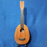 LIQUIDATION:  MP Ukulele Short Scale Tenor BLEM Pineapple Cali Model by Mike Pereira Solid Mahogany