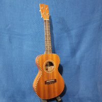 Ohana Concert CK-28 Vintage Nunes Style All Solid Mahogany with Martin Fluorocarbon Strings Ukulele .912