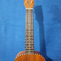 Ohana Concert CK-28 Vintage Nunes Style All Solid Mahogany with Martin Fluorocarbon Strings Ukulele .912