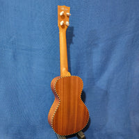 Ohana Concert CK-28 Vintage Nunes Style All Solid Mahogany with Martin Fluorocarbon Strings Ukulele .912