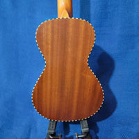 Ohana Concert CK-28 Vintage Nunes Style All Solid Mahogany with Martin Fluorocarbon Strings Ukulele .912
