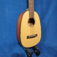 Ohana Tenor Pineapple PKT-70G Blem All Solid Spruce / Mahogany Ukulele p245