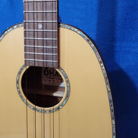Ohana Tenor Pineapple PKT-70G Blem All Solid Spruce / Mahogany Ukulele p245