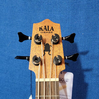 LIQUIDATION: Kala UBASS Wanderer UBASS-WNDR-FS Lam Mahogany A/E Ukulele Short Scale Bass U264