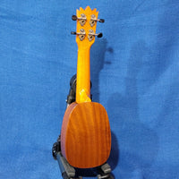 Ohana Sopranissimo Pineapple TTPK-25G Solid Mahogany Teenie Tiny Ukulele s707
