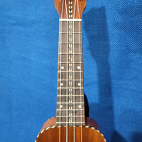 Ohana Sopranino Pequeno Blem Nunes Vintage Style All Solid Mahogany Ukulele s555