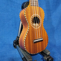 Ohana Sopranino Pequeno Blem Nunes Vintage Style All Solid Mahogany Ukulele s555