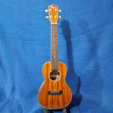 Ohana Concert CK-350G All Solid Koa with Abalone Gloss with 2 button Ukulele with Hardcase s067