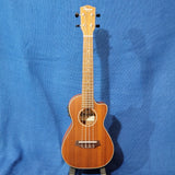 Ohana Concert CK-35CE All Solid Mahogany Cutaway A/E Ukulele p413