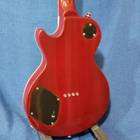 Risa Tenor LP Les Paul Style Cherry Sunburst Steel String UKELP432CS Solid Body Electric Ukulele p561