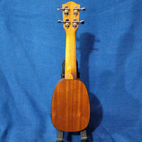 Ohana Pineapple Sopranissimo TTPK-70G All Solid Spruce / Mahogany Teenie Tiny Ukulele p617