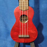 Ohana Sopranissimo O'Nina Red SK-08RD Laminate Willow Teenie Tiny Ukulele P624