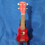 Ohana Sopranissimo O'Nina Red SK-08RD Laminate Willow Teenie Tiny Ukulele P624