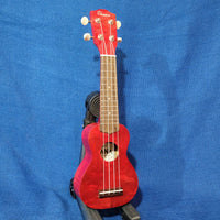 Ohana Sopranissimo O'Nina Red SK-08RD Laminate Willow Teenie Tiny Ukulele P624