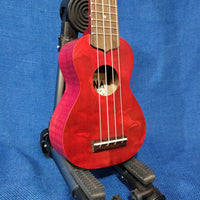 Ohana Sopranissimo O'Nina Red SK-08RD Laminate Willow Teenie Tiny Ukulele P624