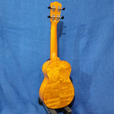 Ohana Soprano SK-50WG Solid Cedar Top / Laminate Willow B&S Ukulele p631