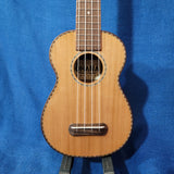 Ohana Soprano SK-50WG Solid Cedar Top / Laminate Willow B&S Ukulele p632