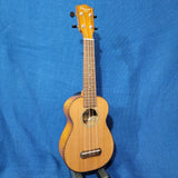 Ohana Soprano SK-50WG Solid Cedar Top / Laminate Willow B&S Ukulele p632