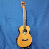 Ohana Tenor TK-50ME Solid Cedar Top Laminate Macassar Ebony Slotted Headstock Ukulele P642