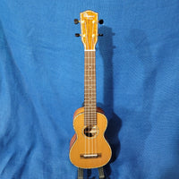 Ohana Super Soprano Long Neck SK-250M All Solid Cedar / Acacia Ukulele P643