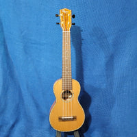 Ohana Super Soprano Long Neck SK-250M All Solid Cedar / Acacia Ukulele P643