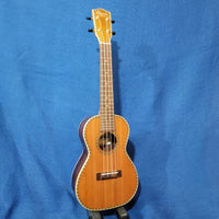 Ohana Concert CK-40 Blem All Solid Redwood / Rosewood Limited Edition Setup Ukulele P659