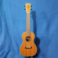 Ohana Concert CK-40 Blem All Solid Redwood / Rosewood Limited Edition Setup Ukulele P659