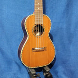 Ohana Concert CK-40 All Solid Redwood / Rosewood Limited Edition Setup Ukulele P660