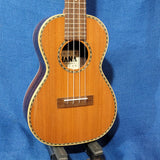 Ohana Concert CK-40 Blem All Solid Redwood / Rosewood Limited Edition Setup Ukulele P661