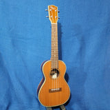 Ohana Concert CK-40 Blem All Solid Redwood / Rosewood Limited Edition Setup Ukulele P661