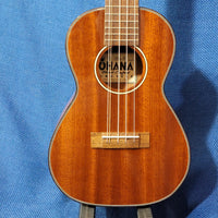 Ohana 5 String Concert CK-35G-5 All Solid Mahogany Ukulele P665