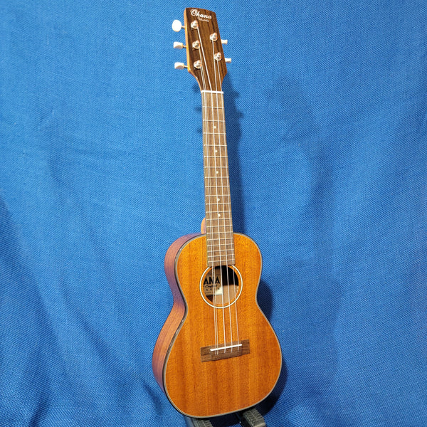 Ohana 5 String Concert CK-35G-5 All Solid Mahogany Ukulele P666