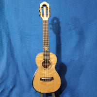 Ohana Concert CK-450QEL All Solid Quilted Eucalyptus Ukulele P679