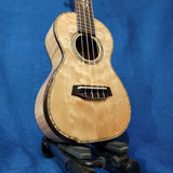 Ohana Concert CK-450QEL All Solid Quilted Eucalyptus Ukulele P679