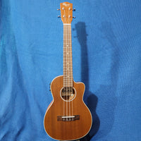 Ohana Tenor TK-20CE Solid Mahogany Top / Laminate Back and Sides A/E Cutaway Ukulele P691