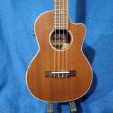 Ohana Tenor TK-20CE Solid Mahogany Top / Laminate Back and Sides A/E Cutaway Ukulele P691