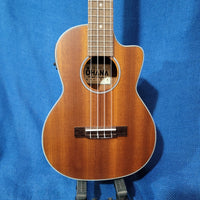 Ohana Tenor TK-20CE Solid Mahogany Top / Laminate Back and Sides A/E Cutaway Ukulele P692