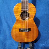 Ohana Concert CK-430 All Solid Premium Select Koa with Slotted Headstock Satin Ukulele with Hardcase P707