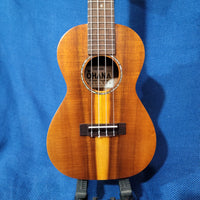 Ohana Concert CK-430 All Solid Premium Select Koa with Slotted Headstock Satin Ukulele with Hardcase P708