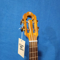 Ohana Concert CK-430 All Solid Premium Select Koa with Slotted Headstock Satin Ukulele with Hardcase P708